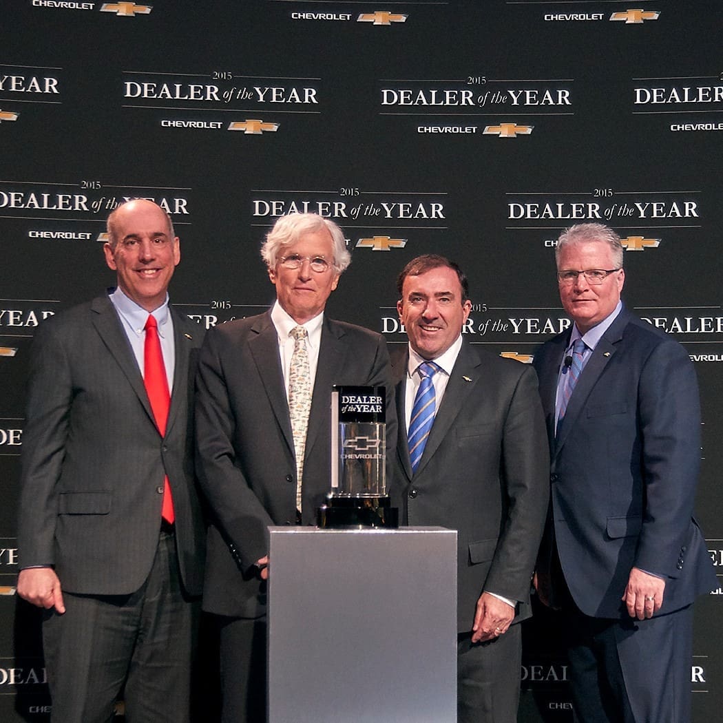 Dimmitt Chevrolet awarded 2015 Chevrolet Dealer of the Year